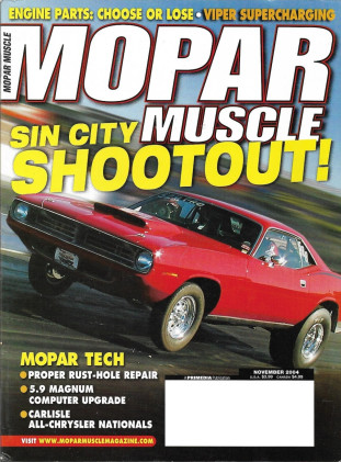 MOPAR MUSCLE 2004 NOV - PAXTON DOES A VIPER GTS
